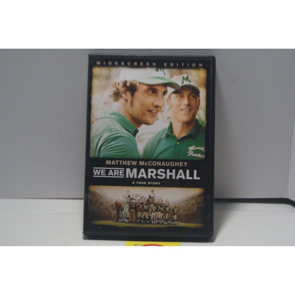 We Are Marshall (DVD, 2007, Widescreen) Matthew McConaughey BOTS Football